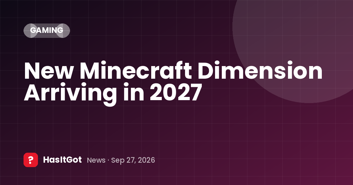 Mojang Reveals The Sift, a New Minecraft Dimension Arriving in 2027